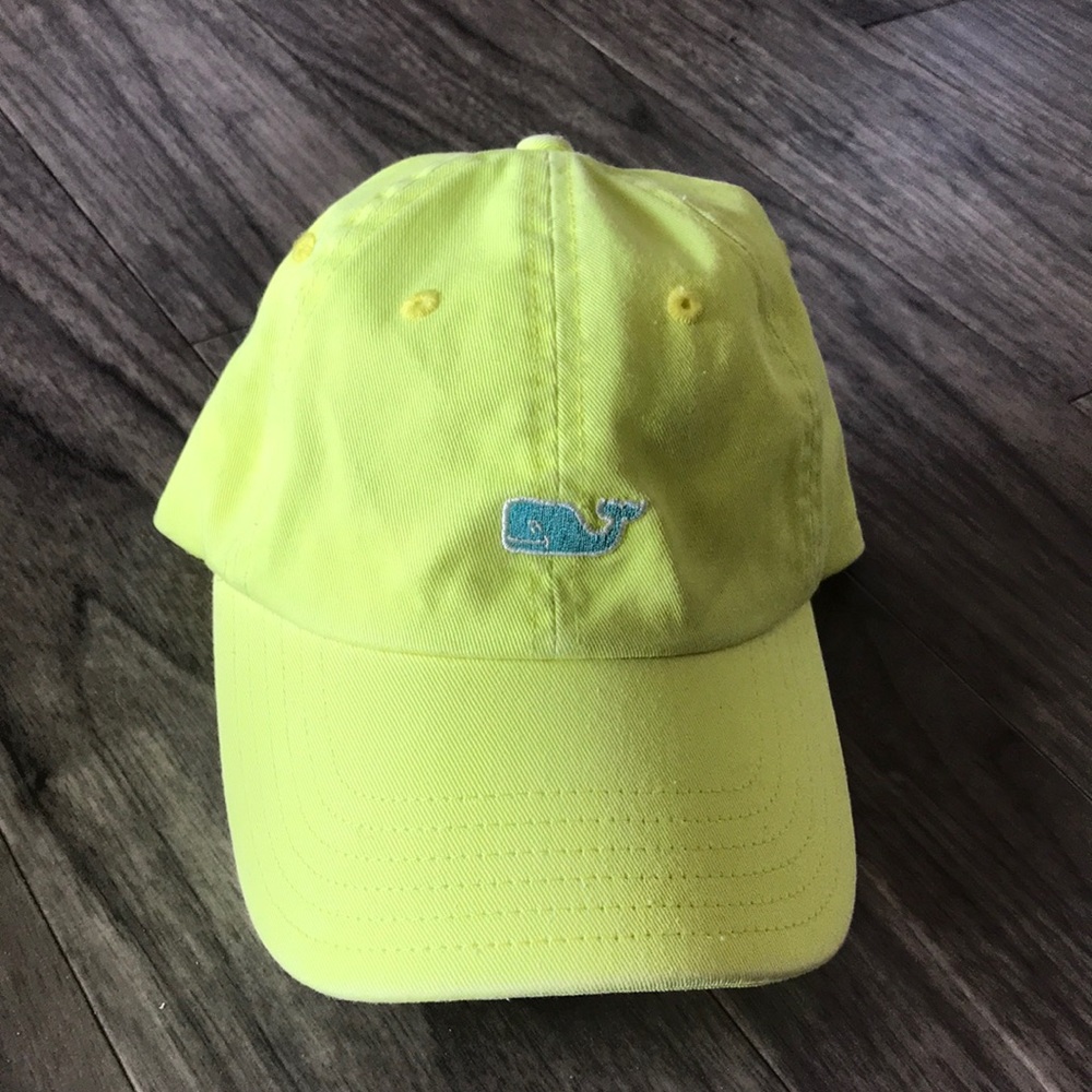 Vineyard Vines Yellow Baseball hat